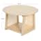 Hello Honey® 26" Bohemian Wood Coffee Table with Woven Cane Sides